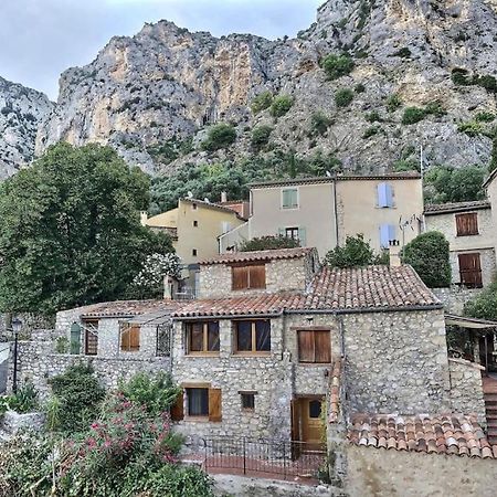 Studio Vue Sur La Roche, Au Calme Moustiers #1 Apartment Exterior photo